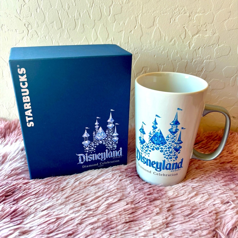 Starbucks Disneyland 60th Diamond Celebration Mug